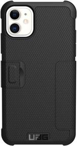 img 3 attached to 📱 UAG iPhone 11 Case [6.1-inch Screen] - Metropolis Feather-Light Rugged [Black] - Military Drop Tested iPhone Case