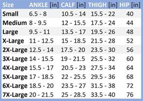 img 3 attached to Sheer Compression Support Pantyhose 20 30MmHg