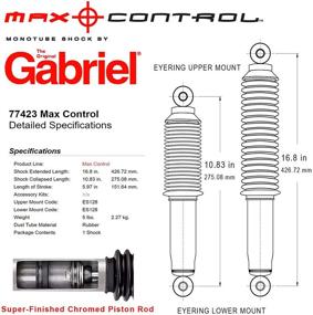 img 1 attached to 🔧 Gabriel 77423 Monotube Absorber for Optimal Control