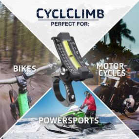 img 1 attached to 🚵 Sun Company CyclClimb - Велосипедный наклономер для точного измерения наклона и спуска трассы