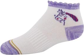 img 1 attached to Gold Toe Girls Dream Quarter Socks, 6-Pack: Stylish Comfort for Young Feet!