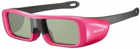 img 3 attached to 👓 Sony TDG-BR50/P Youth Size 3D Active Glasses in Pink - Fun and Stylish Eyewear for Enhanced 3D Viewing