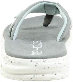 img 1 attached to 👞 Stay Stylish and Comfortable with Hey Dude Men's Flinn Grey Loafers & Slip-Ons