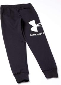 img 3 attached to 👖 Брюки Rival Fleece Logo для мальчиков от Under Armour