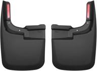 husky liners 58461 front mud guards - custom fit for 2017-2020 ford f-250/f-350 models without oem fender flares logo
