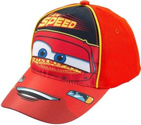 img 4 attached to Disney Toddler Lightning McQueen Baseball Boys' Accessories for Hats & Caps