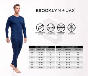img 1 attached to Ultra Soft Thermal Underwear Winter Fleece Sports & Fitness and Other Sports