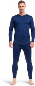 img 4 attached to Ultra Soft Thermal Underwear Winter Fleece Sports & Fitness and Other Sports