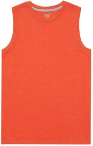 img 1 attached to 👕 Stylish and Comfortable French Toast Boys Sleeveless Muscle Tops, Tees & Shirts