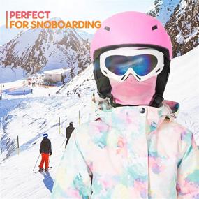 img 3 attached to ❄️ Venswell Kids Balaclava: Cozy Ski Mask for Boys and Girls - Windproof Face Warmer for Winter Fun!