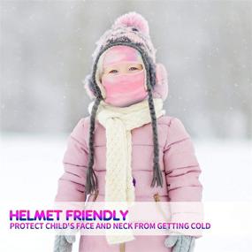 img 2 attached to ❄️ Venswell Kids Balaclava: Cozy Ski Mask for Boys and Girls - Windproof Face Warmer for Winter Fun!