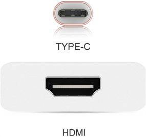 img 3 attached to 🔌 LENTION CB-4KHDMI: Адаптер USB C к HDMI 4K для MacBook Pro/Air, Samsung S21/S20 и других устройств - Сертифицированный стабильный драйвер в цвете розового золота.