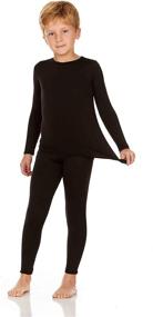 img 3 attached to Thermajohn Boys' Ultra Soft Thermal Underwear Long Johns Set - Fleece Lined for maximum comfort