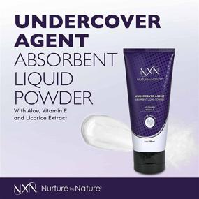 img 2 attached to 3 Oz Undercover Agent Liquid Powder Anti-Sweat Absorbent Body Cream with Natural Aloe & Vitamin E - Enhanced Formula for N x N Optimization