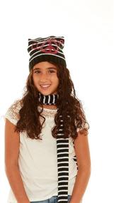 img 1 attached to 🧢 S W Девочки Шапка Перчатки Фуксия: Стильные аксессуары, чтобы сочетаться с модными шарфами