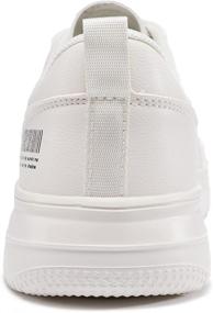 img 1 attached to KPP Women's Sneakers – Low Top Casual Shoes with Breathable Mesh & Comfortable Leather, Ideal for Walking and Tennis