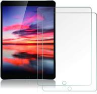 [2-pack] sevrok tempered glass ipad 9th generation screen protector 10.2″ 2021 [bubble-free] [anti-scratch] - compatible with ipad 9th/8th/7th gen, supports apple pencil logo
