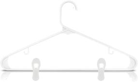 img 1 attached to Otylzto Multi Purpose Plastic Hangers Standard