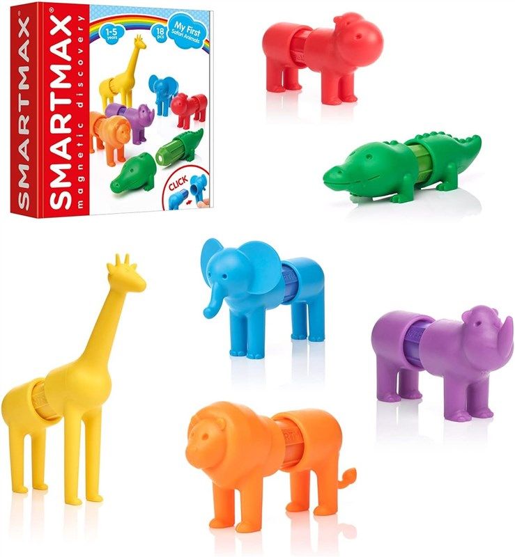 smartmax animals magnetic discovery building 로고