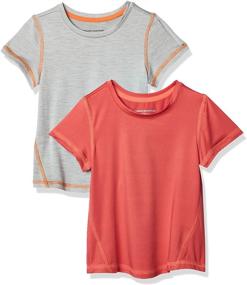 img 3 attached to Amazon Essentials Toddler Short Sleeve Spacedye