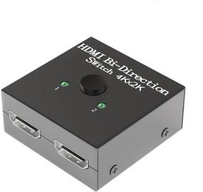 img 4 attached to Би-дирекциональный сплиттер HDMI-переключатель сплиттер 1X2 с поддержкой.