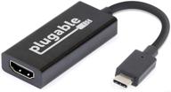 plugable compatible thunderbolt supports resolutions logo