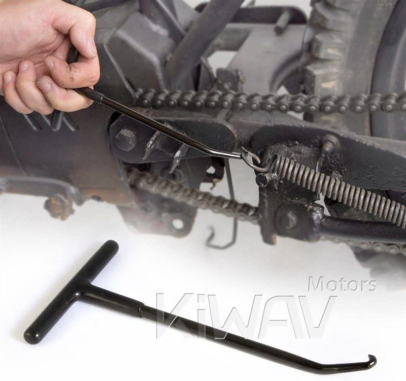 kiwav motorcycle exhaust spring removal 로고
