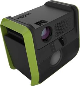 img 1 attached to 🎥 RCA RPJ060 Portable Projector: Ultimate Home Theater Entertainment System with Outdoor Capabilities and Neon Features