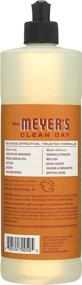 img 2 attached to 🍎 Pack of 2 Mrs. Meyer's Apple Cider Scented Dish Soap 16 fl oz.