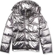π stylish and warm: a review of the s13 women's ella short down puffer coat logo