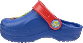 img 3 attached to Paw Patrol Toddler Molded Clog with 👟 Backstrap, Sizes 7-12: Comfortable & Stylish Footwear for Kids