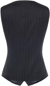 img 3 attached to 👩 Apricot Women's Business Waitress Waistcoat – Uniform Clothing