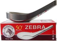 🍽️ zebra stainless silver chinese asian - perfect for authentic dining experience! логотип