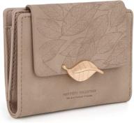 👜 stylish uto leather pattern apricot women's handbags & wallets: organize in style! logo