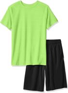 hanes sport heathered performance heather boys' clothing logo