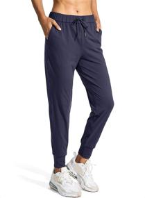 img 1 attached to SANTINY Joggers Pockets Drawstring Sweatpants Sports & Fitness in Team Sports