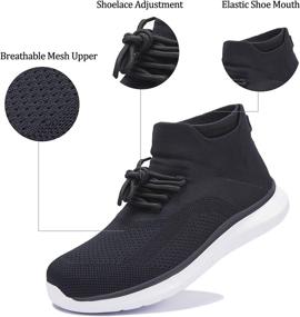 img 3 attached to 👟 Premium MAINCH Running Shoes: Stylish, Non-Slip Men's Athletic Fashion Sneakers