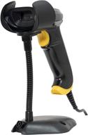 teemi 2d barcode scanner with stand - usb wired handheld qr code imager for mobile payment & pos - windows mac linux compatible logo