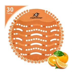 img 4 attached to Captain Ninja Urinal Screen Deodorizer (30 Pack) - Scent Lasts For Up To 30 Days – Anti-Splash &Amp