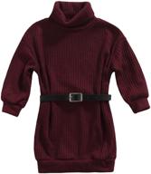 👗 cudilica knitted sweater sleeve clothes: stylish and cozy girls' clothing logo