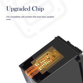 img 2 attached to Восстановленные картриджи Valuetoner для замены HP 67XL 67 XL: Envy 6055, 6055e, 6052, 6058, 6075, Envy Pro 6455, 6455e, 6452, 6458, DeskJet 1255, 2732, 2752, 2755, 2755e, 4140, 4155e - набор из 2 черных картриджей.
