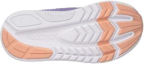 img 1 attached to Saucony Girls Kinvara Sneaker: Stylish Toddler Girls' Shoes for Active Feet