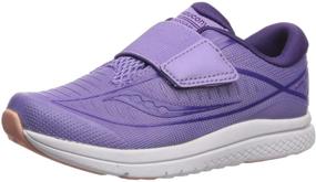 img 4 attached to Saucony Girls Kinvara Sneaker: Stylish Toddler Girls' Shoes for Active Feet