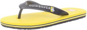 img 4 attached to 👟 Стильные и модные детские кроссовки Quiksilver Molokai Black Rasta для мальчиков - идеальное сочетание моды и комфорта.