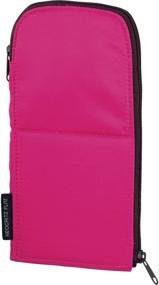 img 4 attached to 🎒 Kokuyo Neocritz Flat Pink Pencil Case: Stylish and Functional Storage Solution (F-VBF160-2)