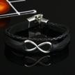 rubyca infinity sideways bracelet connector logo