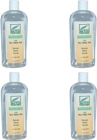 img 1 attached to 🌿 Alcohol-Free Tea Tree Therapy Mouthwash - 12 oz Liquid (4-Pack)