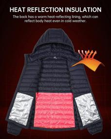 img 1 attached to CAMELSPORTS Reflective Lightweight Water Resistant Windproof