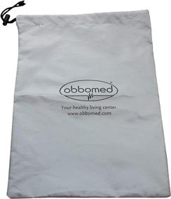 img 3 attached to ✨ ObboMed HR-7690B New & Improved Extra Long and Wide Inflatable Bed Wedge Pillow with Velour Surface Finish for Sleeping, Travel, Vacation - 45" x 30" x 8-1.5" (Pump NOT Included)