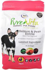 img 2 attached to 🐟 PureVita Gluten-Free Salmon and Pea Dog Food 5lb